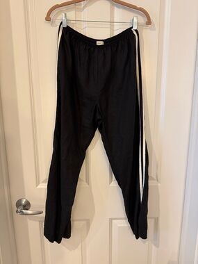 DONNI. The Linen Cropped Striped Pant